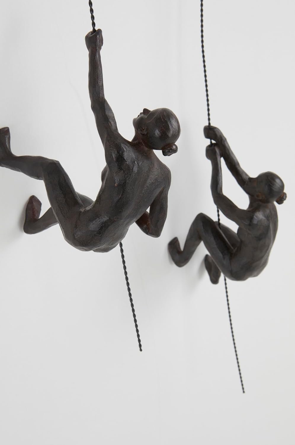 JOTEX Feminine Climbers Dekofiguren, 2er Pack, rostbraun Statuetten und Skulpturen Naty Shop