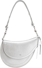 JW PEI Ashlie Umhängetasche für Damen Taschen Damen Naty Shop Silber