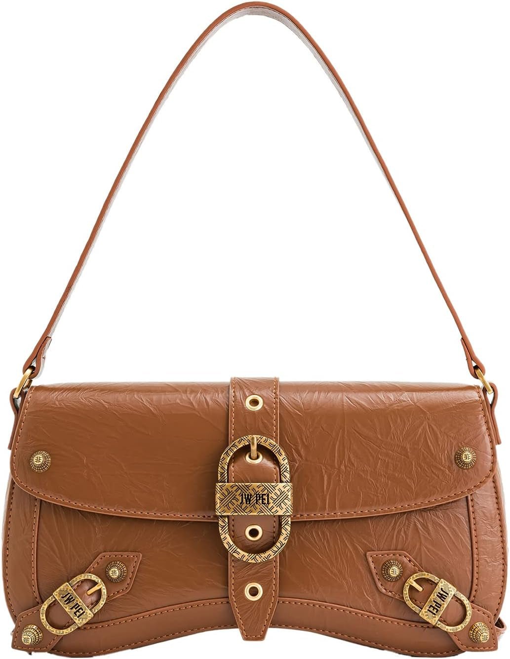 JW PEI Damen Eva Handtasche Damen Taschen Naty Shop Crushed Brown
