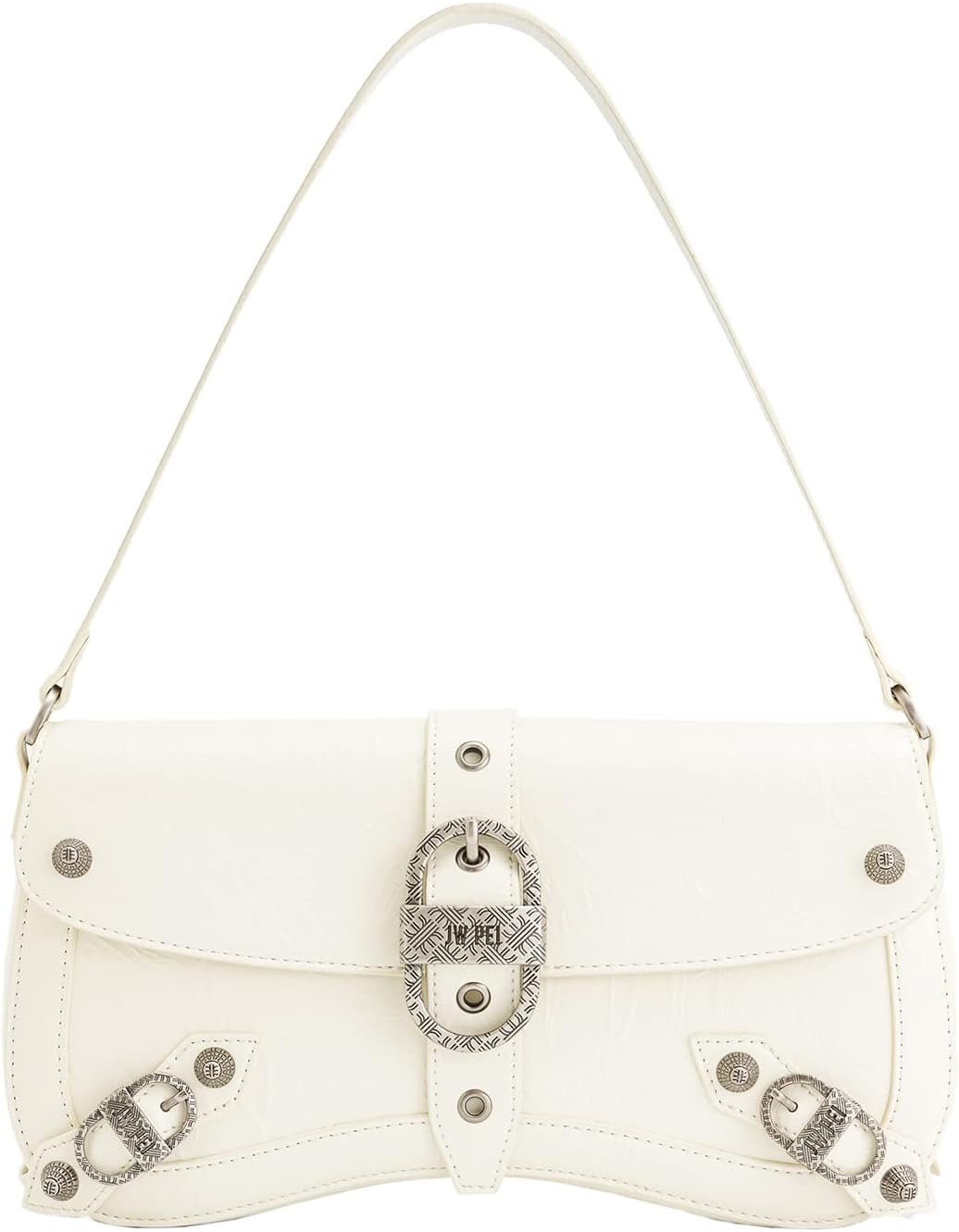 JW PEI Damen Eva Handtasche Damen Taschen Naty Shop Crushed White