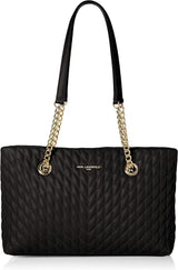 KARL LAGERFELD Karolina Tragetasche Damen Naty Shop Taschen Schwarz / Gold Einheitsgröße