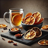 Knabberkraft Getrocknete Orangenscheiben 100g – Snack und natürliches Aroma | Perfekt für Tee, Desserts, Dekorationen und mehr | Reich an Vitamin C und ohne Zusatzstoffe, dehydrierte Produkte von Naty Shop