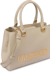 Love Moschino Handtasche Elfenbein Damentaschen Naty Shop