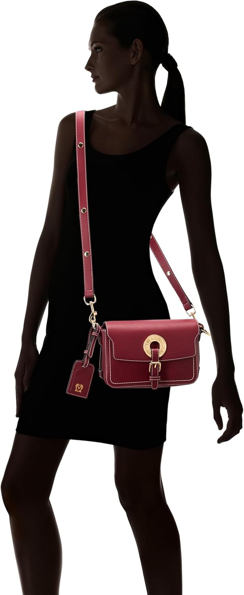 Love Moschino Umhängetasche Damen Bordeaux Einheitsgröße Taschen Damen Naty Shop