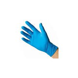 Nitrilex puderfreie blaue Nitrilhandschuhe 100 Stück, Größe M Nati Shop
