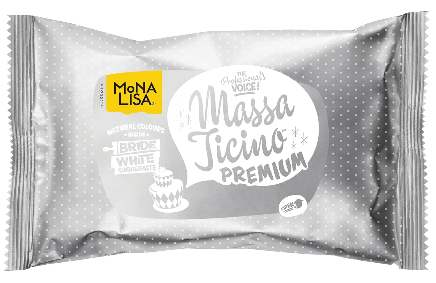 MASSA TICINO"¢ Zuckerpaste Bride White 1kg Zuckerpaste Naty Shop Standardtitel