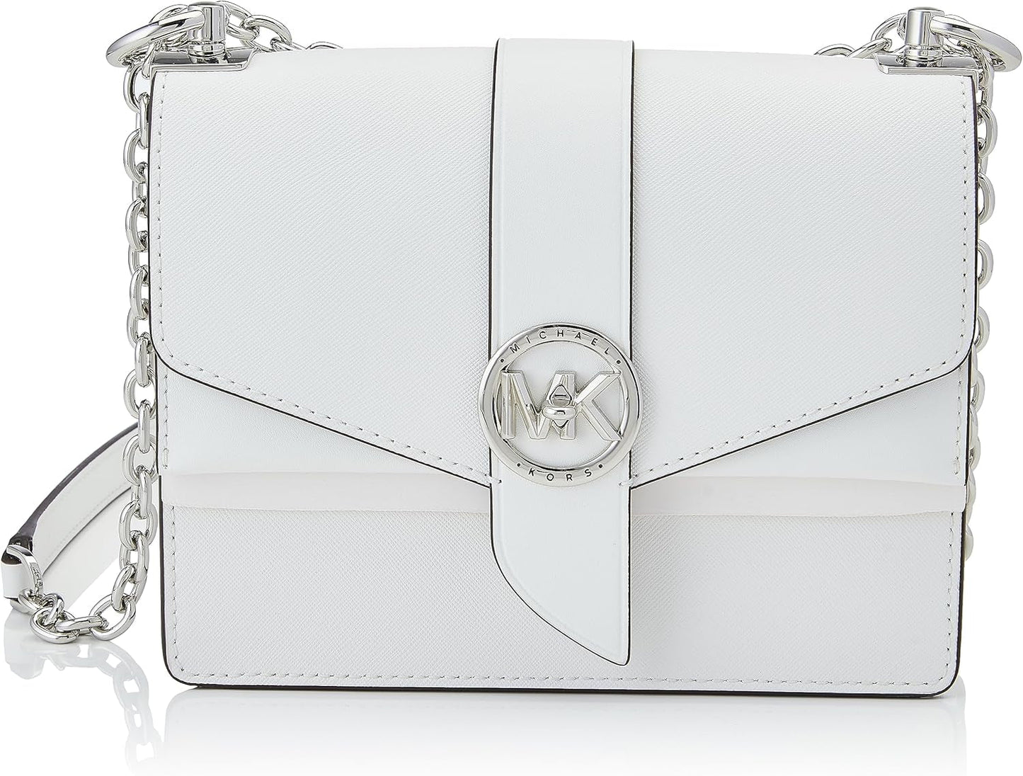 Michael Kors Greenwich Sm Conv Xbody Bag Damen Taschen Naty Shop Optisches Weiß