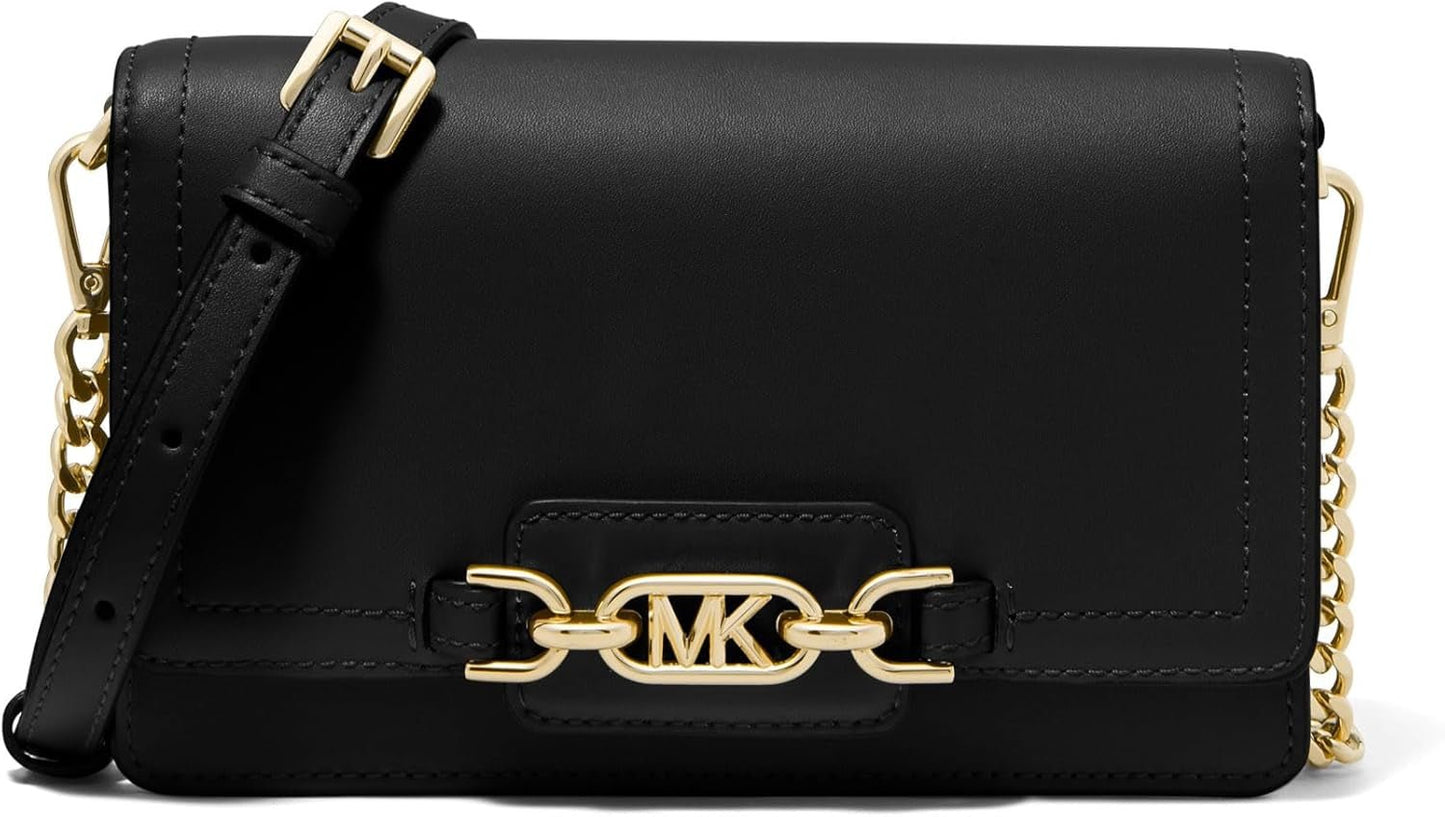 Michael Kors Damen Heather Phn CHN Xbody Bag Damen Taschen Naty Shop Zwart