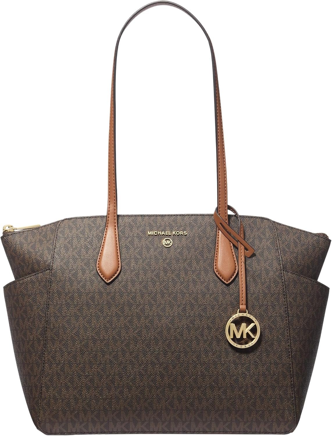 Michael Kors Marilyn Md Tz Tote Bag Damentaschen Naty Shop Brn/Acorn