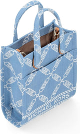 Michael Kors Damen Gigi Extra-Kleine Handtasche, Blau Damentaschen Naty Shop