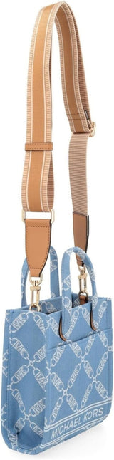 Michael Kors Damen Gigi Extra-Kleine Handtasche, Blau Damentaschen Naty Shop
