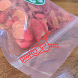 Mischung aus gefriergetrockneten Früchten ErdBana XL 300g | Gefriergetrocknete Bananen + gefriergetrocknete Erdbeeren Probierset mit gefriergetrockneten Früchten | Gefriergetrocknete Fruchtmischung aus Erdbeeren und Bananen | ZingyZoo Dehydrierte Produkte Naty Shop