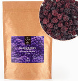 Gefriergetrocknete Brombeeren BRIX | Natürliche Brombeeren, getrocknet 105 g | Great Taste Award für getrocknete Beeren | GVO-frei, glutenfrei, vegan, ohne Vitamine Naty Shop Dehydrierte Produkte Standardtitel