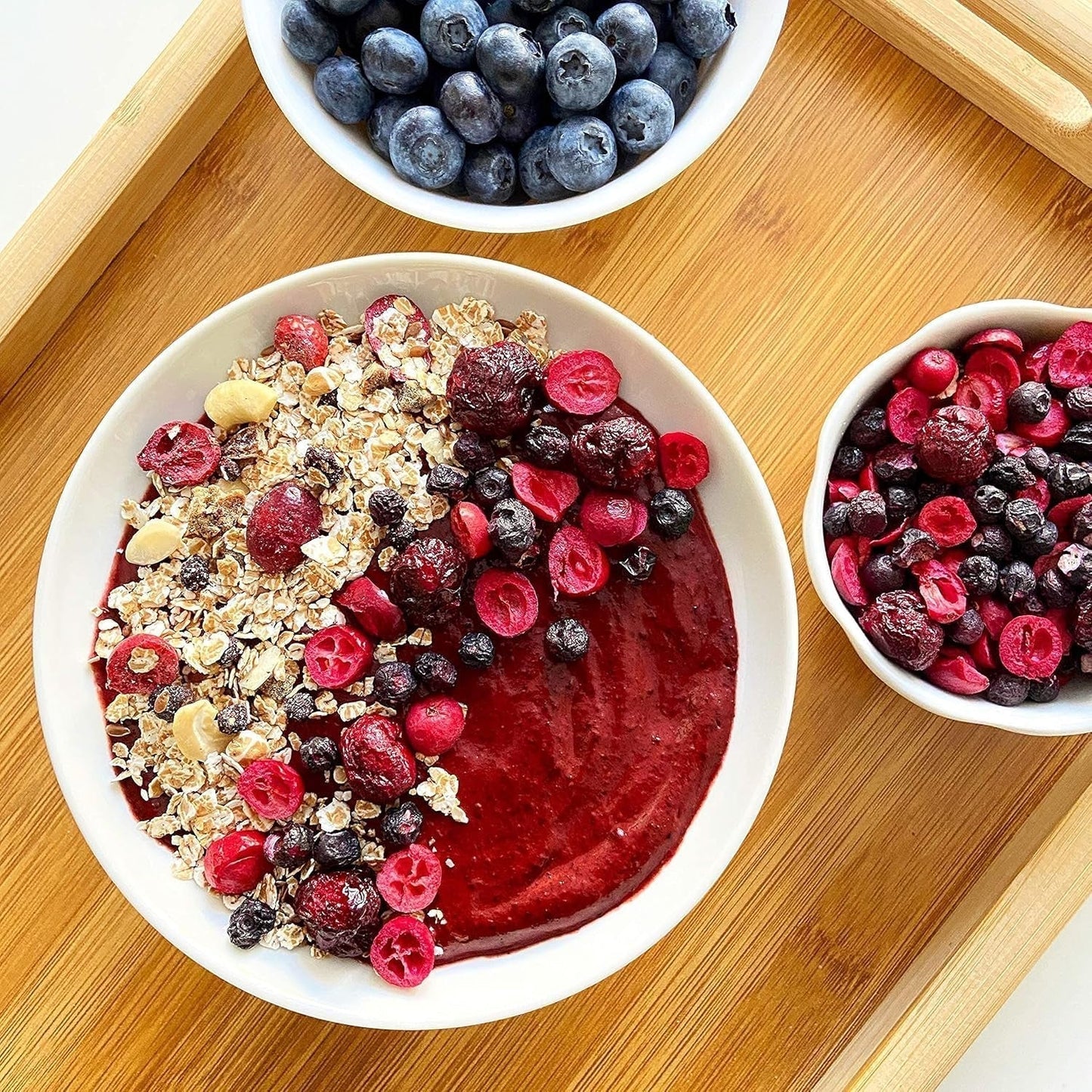 myfruits wilde Blaubeeren, gefriergetrocknete Blaubeeren, 70g, ohne Zusatzstoffe, 100 % wilde Blaubeeren, gefriergetrocknete Früchte und Trockenfrüchte Dehydrierte Produkte Naty Shop