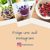 myfruits Litschi, gefriergetrocknet, 80g, ohne Zusatzstoffe, 100% Frucht, gefriergetrocknete Früchte und Trockenfrüchte Dehydrierte Produkte Naty Shop