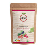 myfruits Beerenmischung, 300g, gefriergetrocknete Früchte- und Beerenmischung, ohne Zuckerzusatz, Erdbeeren, Himbeeren, rote Johannisbeeren, Trockenfruchtmischung Dehydrierte Produkte Naty Shop 300 G (1 Packung)