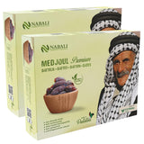 NABALI FAIRKOST FÜR ALLE Datteln Medjool Medjoul aus Palästina – 100 % natürlich, vegan, aromatisch, traditionell frisch und orientalisch I ohne Konservierungsstoffe 5 kg (1 Packung), Klein/Mittel Dehydrierte Produkte Naty Shop 5 kg (2er Pack) Groß/Jumbo