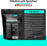 Nature Diet - Goji-Beeren 1000 g | Getrocknete Beeren | Gesunder Snack Naty Shop dehydrierte Produkte