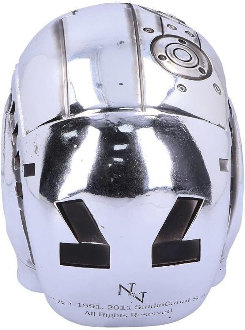 Nemesis Now, T-Box, 18 cm, Silber, Harz, Einheitsgröße Statuetten und Skulpturen Naty Shop