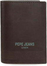 Pepe Jeans Deep Wallets, Geldbörsen, Geldbörsen, lässiges Kunstleder. Von Joumma Bags Damenbrieftasche Naty Shop Brown Deep Wallet