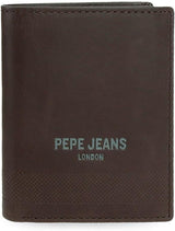 Pepe Jeans Deep Wallets, Geldbörsen, Geldbörsen, lässiges Kunstleder. Von Joumma Bags Damenbrieftasche Naty Shop Braune Aktentasche