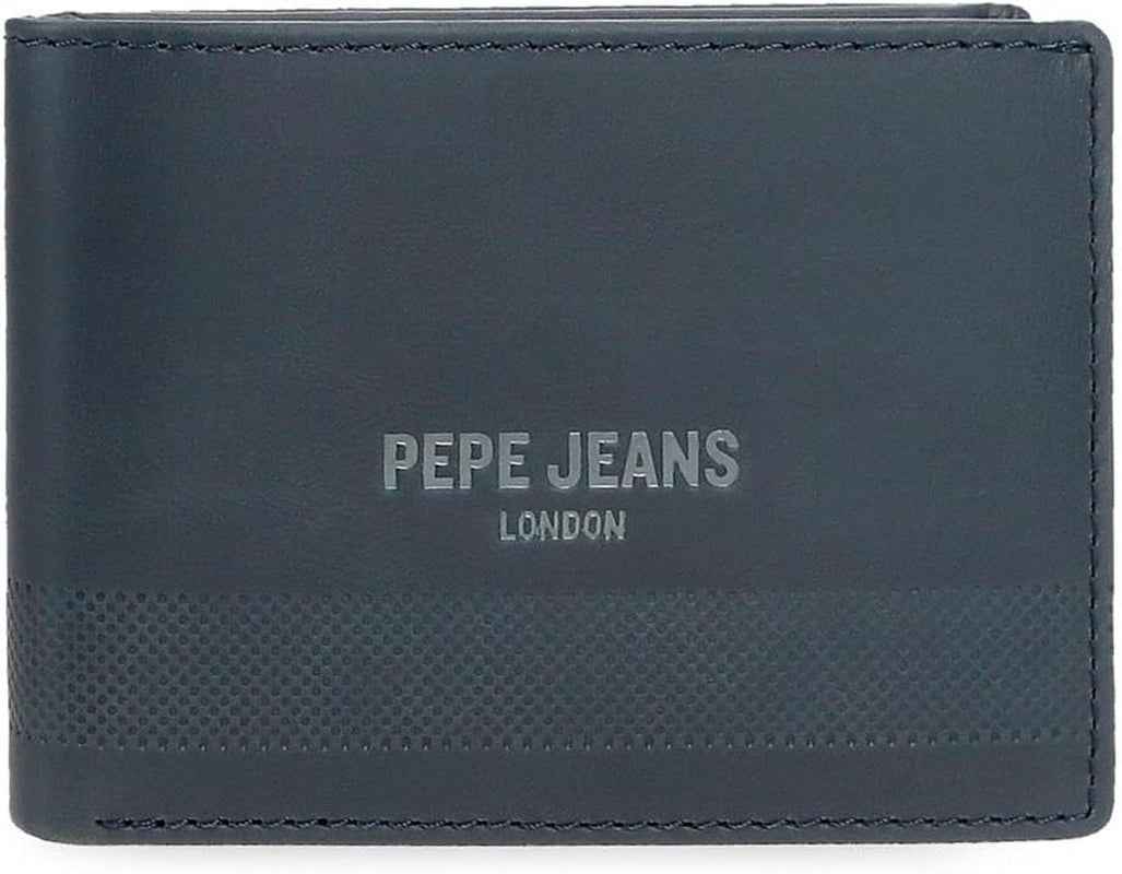 Pepe Jeans Deep Wallets, Geldbörsen, Geldbörsen, lässiges Kunstleder. Von Joumma Bags Damenbrieftasche Naty Shop Anthrazitfarbene horizontale Geldbörse