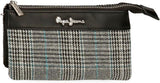 Pepe Jeans Kendra Damen T-Shirt, Schwarz, Einheitsgröße, Kleine Umhängetasche Damen Taschen Naty Shop Geldbörse