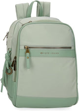 Pepe Jeans Morgan Lässige Rucksäcke Reisetaschen Beige Schwarz Kunstleder Für Damen Von Joumma Taschen Gepäck & Reisen Naty Shop Grüner Rucksack