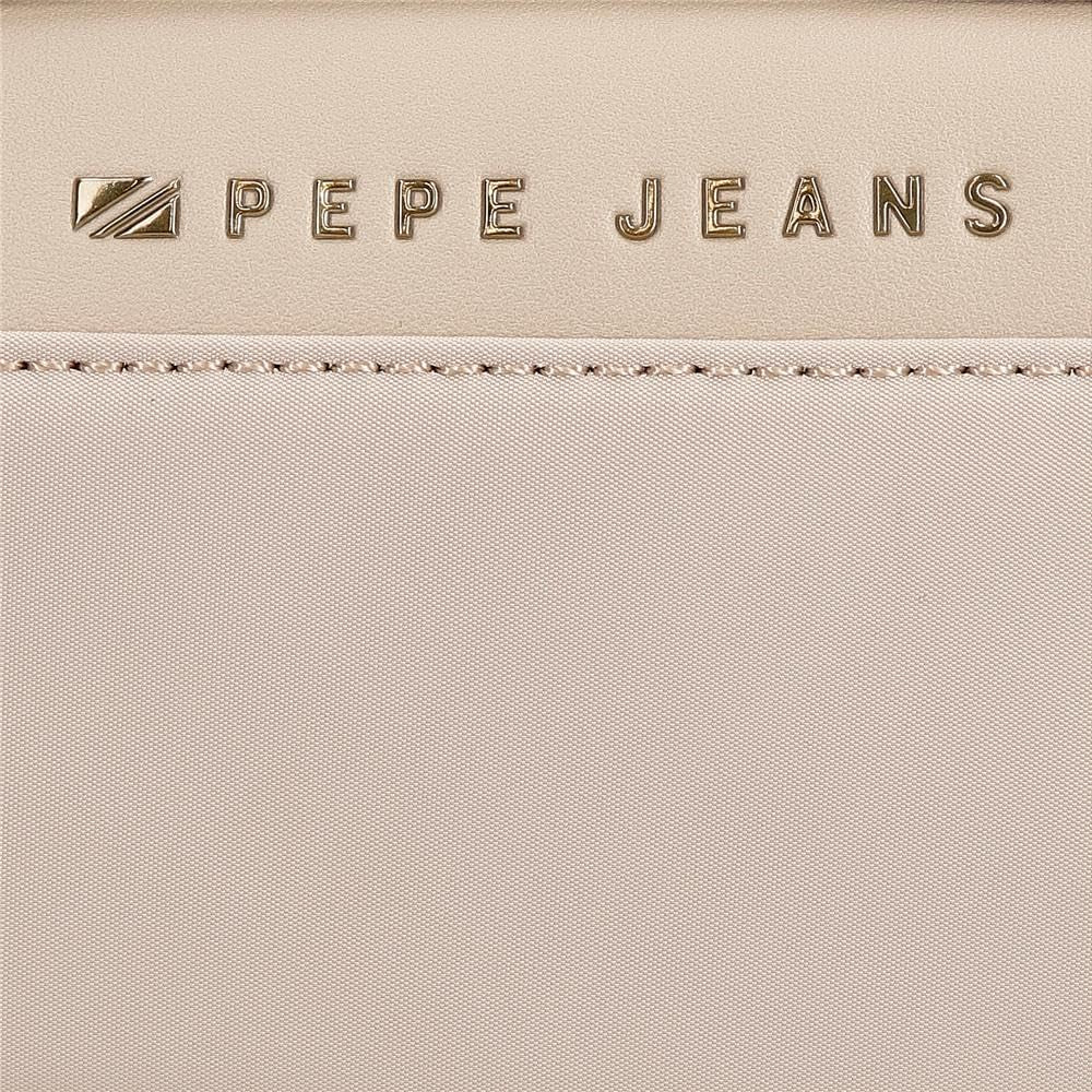 Pepe Jeans Morgan Lässige Rucksäcke Reisetaschen Beige Schwarz Kunstleder für Damen von Joumma Bags Gepäck & Reisen Naty Shop