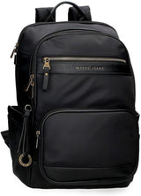 Pepe Jeans Morgan Lässige Rucksäcke Reisetaschen Beige Schwarz Kunstleder Für Damen Von Joumma Taschen Gepäck & Reiseausrüstung Naty Shop Schwarzer PC-Rucksack