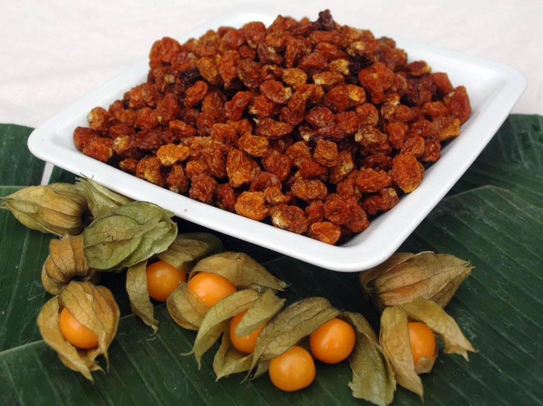 Physalis, getrocknete Johannisbeeren – 1-kg-Beutel Dehydrierte Produkte Naty Shop Standardtitel