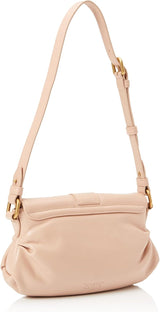 Pinko Jolene Shoulder Mini Crystal Calf Bag für Damen, O81m_Chocolate Gold Damentaschen Naty Shop