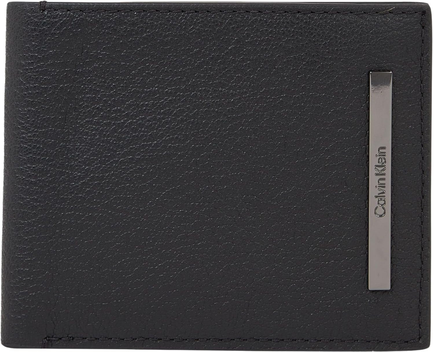 Herren-Geldbörse Calvin Klein Modern Bar Bifold Leder, Schwarz (Ck Black), Einheitsgröße Herren-Geldbörse Naty Shop Default Title