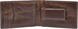 Fossil Andrew Bifold-Geldbörse aus Leder für Herren, 11,5 cm L x 1,9 cm B x 7,7 cm H, Herren-Geldbörse Naty Shop