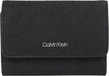 Damen-Geldbörse Calvin Klein Must Small Trifold Mono Klein, Schwarz (Black Mono), Einheitsgröße Damen-Geldbörse Naty Shop Standardtitel