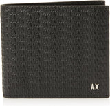 Elba, Essential, Mini-Geldbörse mit Metalllogo für Herren, Armani Exchange Herren-Geldbörse, Naty Shop, Standardtitel