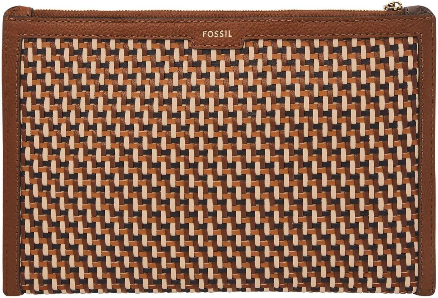 Fossile Geldbörse aus Leder oder Polyester für Damen Damenbrieftasche Naty Shop Mehrfarbig