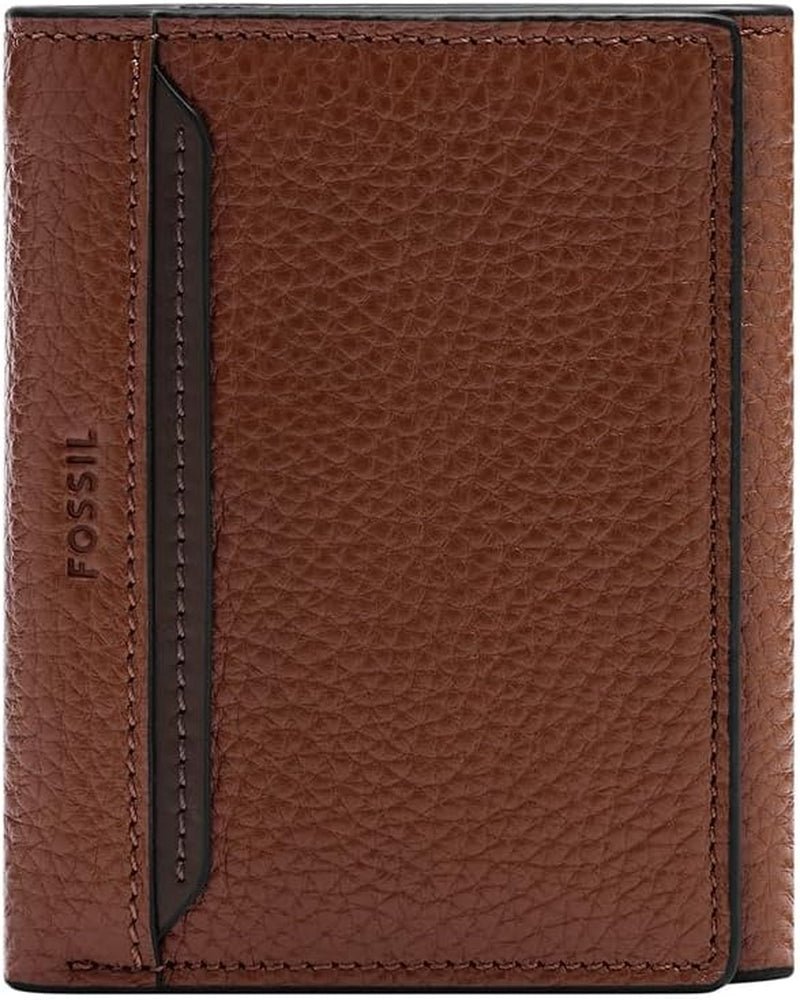 Fossil Huntington Tri-Fold Herren Geldbörse Herren Geldbörse Naty Shop Braun S
