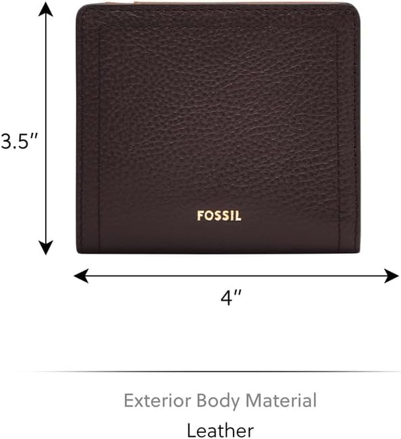 Fossil Logan Bi-Fold-Geldbörse für Damen, Braun Naty Shop Damen-Geldbörse