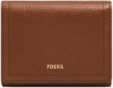 Fossil Logan Dreifach-Geldbörse für Damen, Braun Naty Shop Damen-Geldbörse Standardtitel
