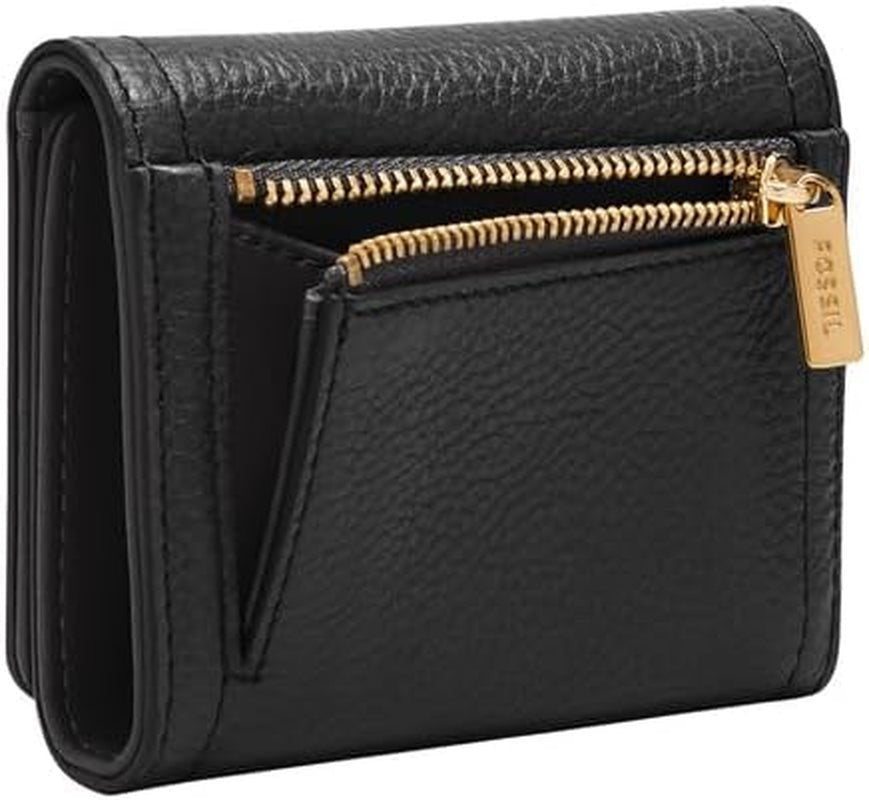 Fossil Logan Dreifach-Geldbörse für Damen, Schwarz Naty Shop Damen-Geldbörse
