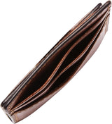 Fossil Andrew-Geldbörse für Herren, Cognac-Ledergeldbörse 7,2 cm L x 0,5 cm B x 10 cm H ML4173222 Herren-Geldbörse Naty Shop