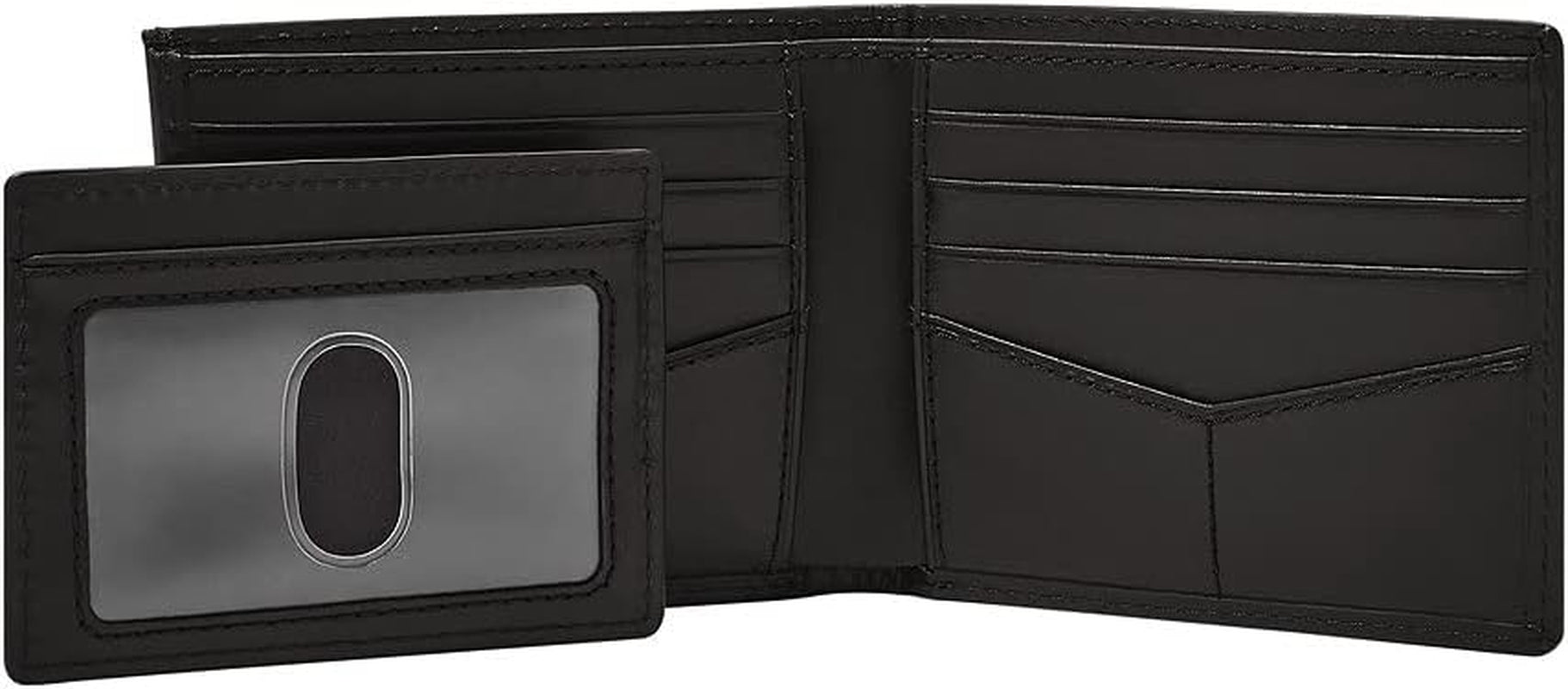 Fossil Herren-Geldbörse – Derrick RFID-Leder-Schiebe-2-in-1, ML3685001 – 10,9 cm L x 1,27 cm B x 8,9 cm H Herren-Geldbörse Naty Shop