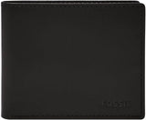 Fossil Herren-Geldbörse – Derrick RFID-Leder-Bifold mit Flip-ID, ML3681001 – 10,9 cm L x 1,27 cm B x 8,9 cm H Herren-Geldbörse Naty Shop Standardtitel