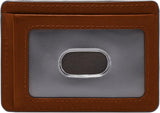 Fossil Everett-Geldbörse für Herren, Leder/PVC, mittelbraun, Kartenhalter, 10,2 cm L x 0,6 cm B x 7,0 cm H, ML4398210 Herren-Geldbörse Naty Shop