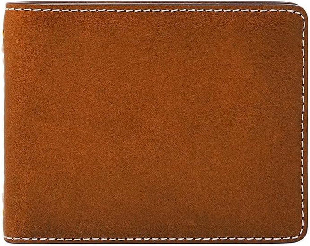 Fossil Wallet Tremont Bi-Fold Herrenbrieftasche Naty Shop Braun