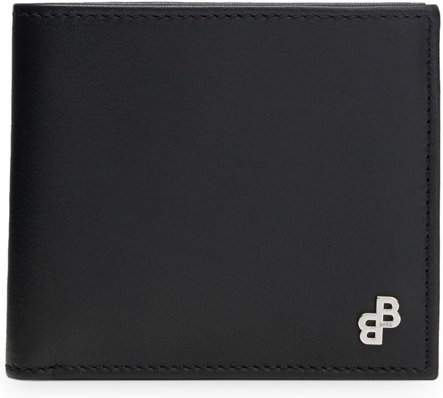 BOSS Bradley_8CC Herrenbrieftasche, Schwarz1 Naty Shop Herrenbrieftasche Standardtitel