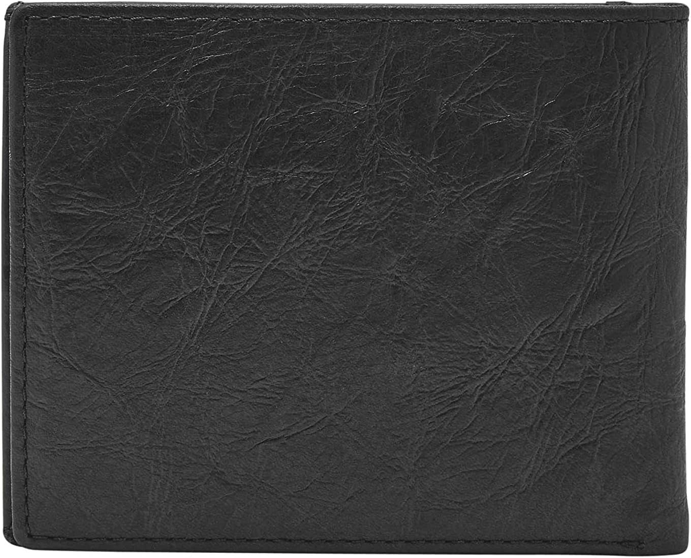 Fossil Herren-Geldbörse Naty Shop Neel-Schwarze Herren-Geldbörse