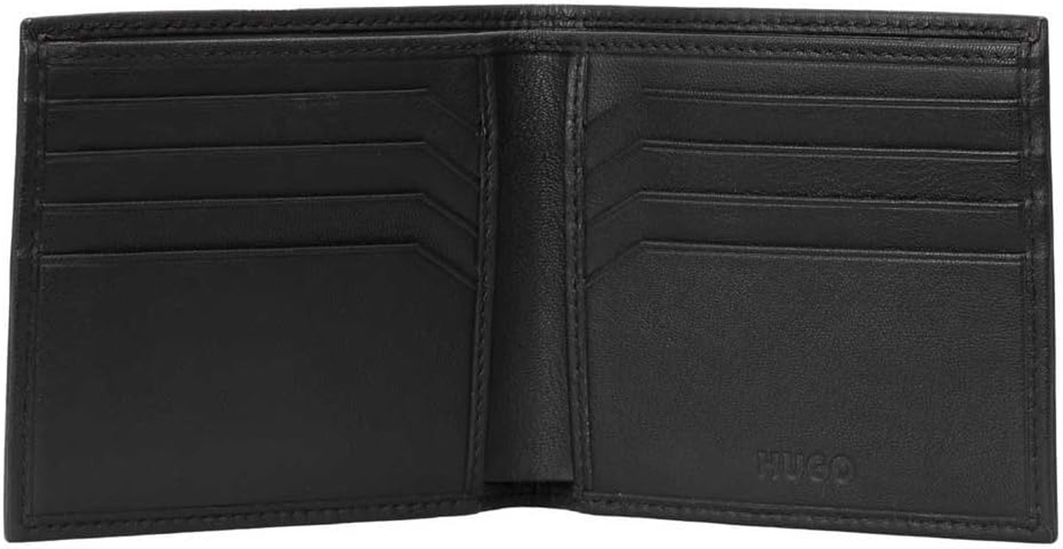 Herrenbrieftasche HUGO Brock_8 cc, schwarz1 Herrenbrieftasche Naty Shop