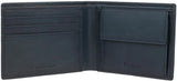 Pepe Jeans Herren-Geldbörse, Blau, 11,5 x 8 x 1 cm, Leder, RFID-geschützte Geldbörse mit Münzfach, Herren-Geldbörse, Naty Shop